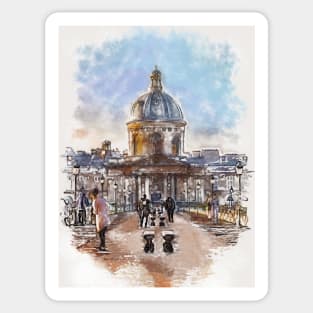 Pont des Arts Paris Sticker